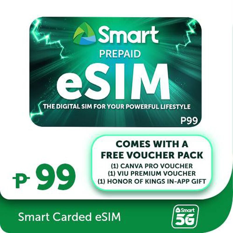 Smart Prepaid Carded eSIM, , hi-res image number 0